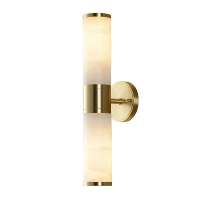 Cylindrical Lampatrin Alabaster Wall Lamp