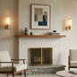 Cylindrical Lampatrin Alabaster Wall Lamp