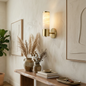 Cylindrical Lampatrin Alabaster Wall Lamp