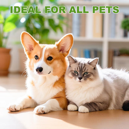 2026 New Double-Sided Dematting Comb For Dogs & Cats, Pet Grooming Tool For Long Haired Thick Double Coat Pets, Undercoat Rake Deshedding Brush For Tangles Matted Shedding Fur