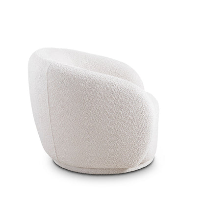 Swivel Accent Upholstered Barrel Chair