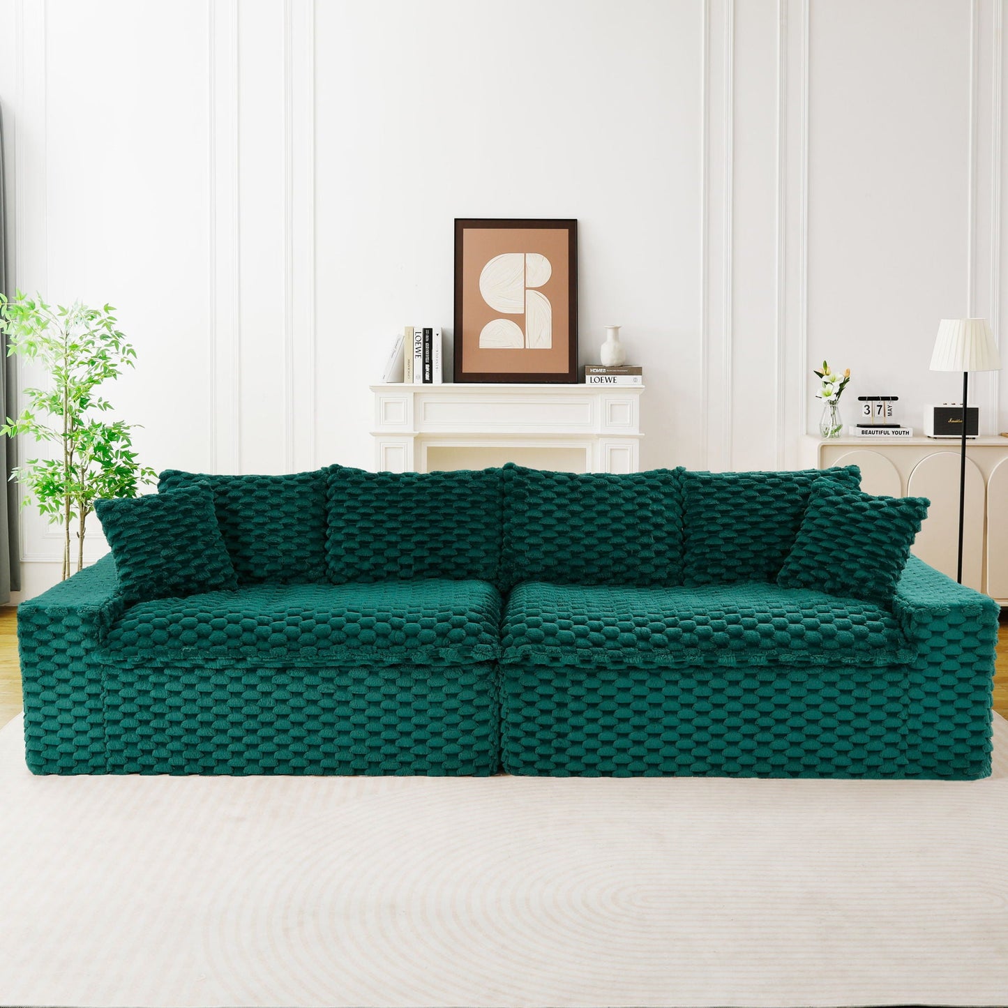Multifunctional Sofa, Side-By-Side Or Facing Each Other