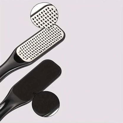 4-Piece Stainless Steel Foot File Set – Callus & Dead Skin Remover