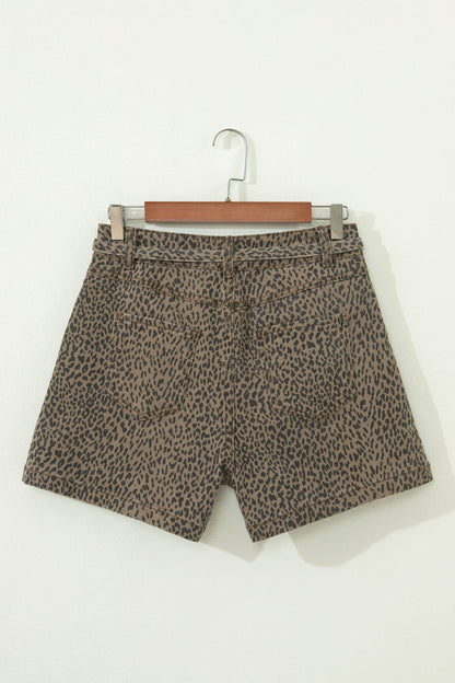 Faith Print Loose Shorts