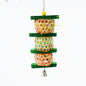 Parrot Supplies Bird Toy Rattan Woven Paper Silk Wood Gnawing Skewers