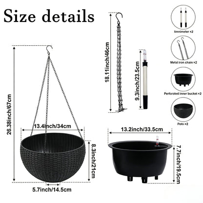Self Watering Hanging Planter