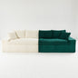Multifunctional Sofa Pink Black, Fits 4 People
