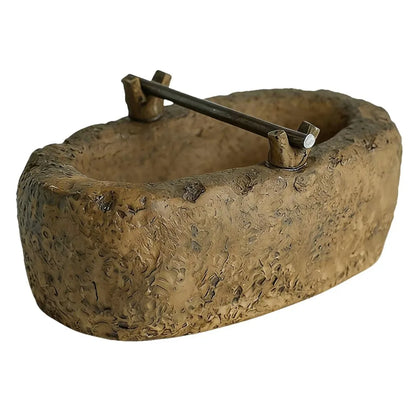 Incense Burner Censer Imitation Stone Tray