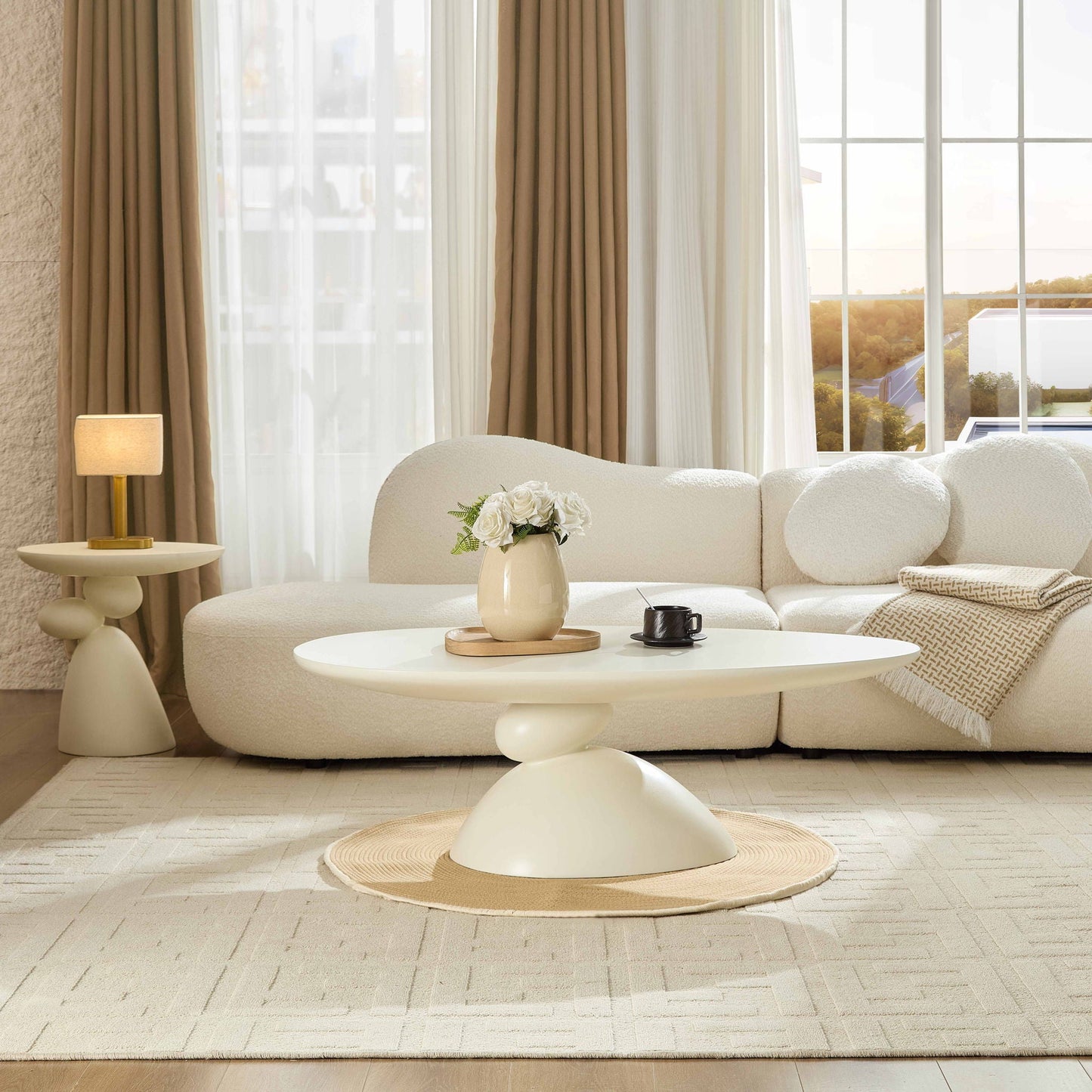 Lucky Stone Shaped Table