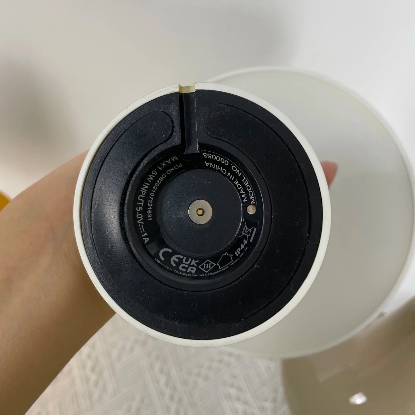 Danish "Bell" Portable Table Lamp