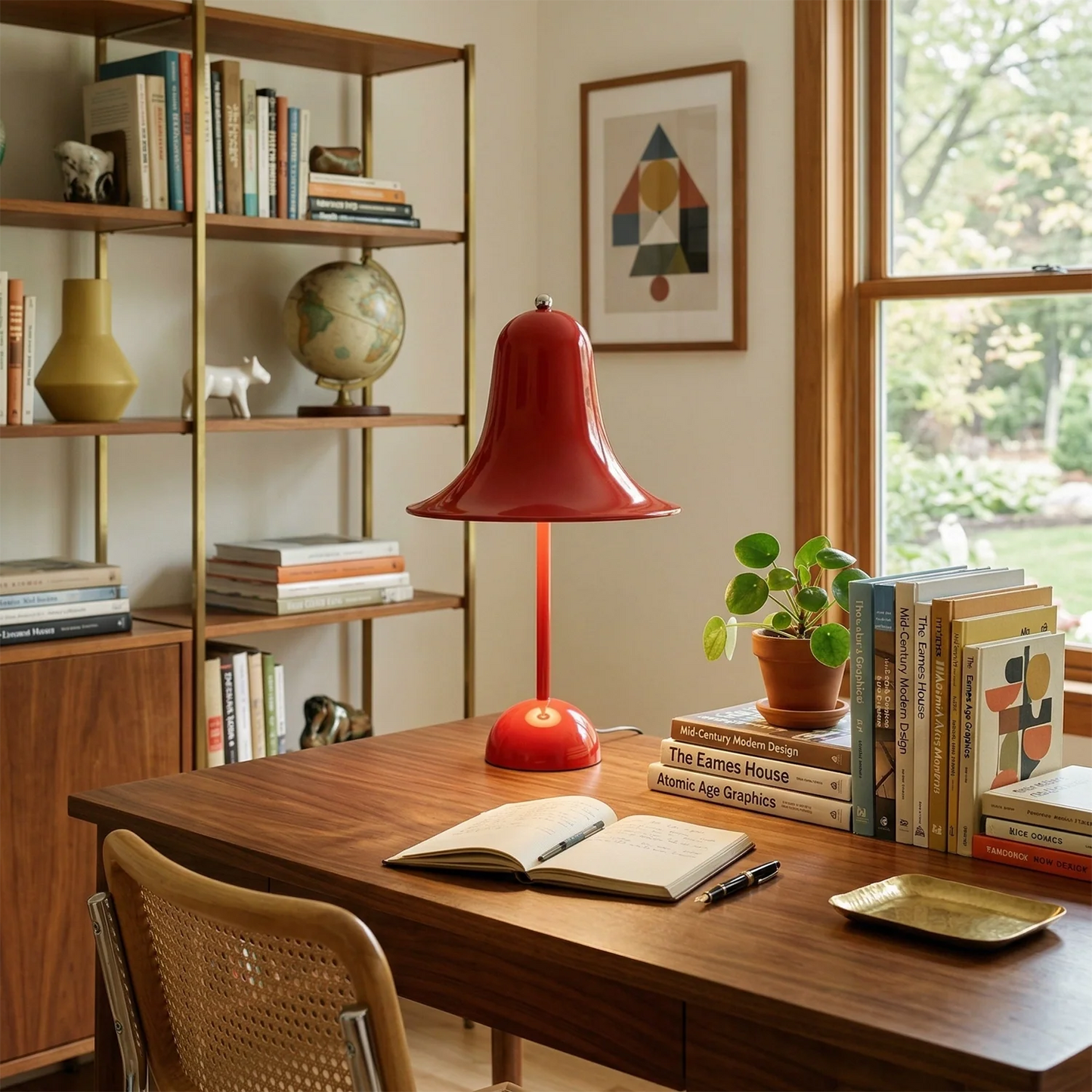 Danish "Bell" Portable Table Lamp