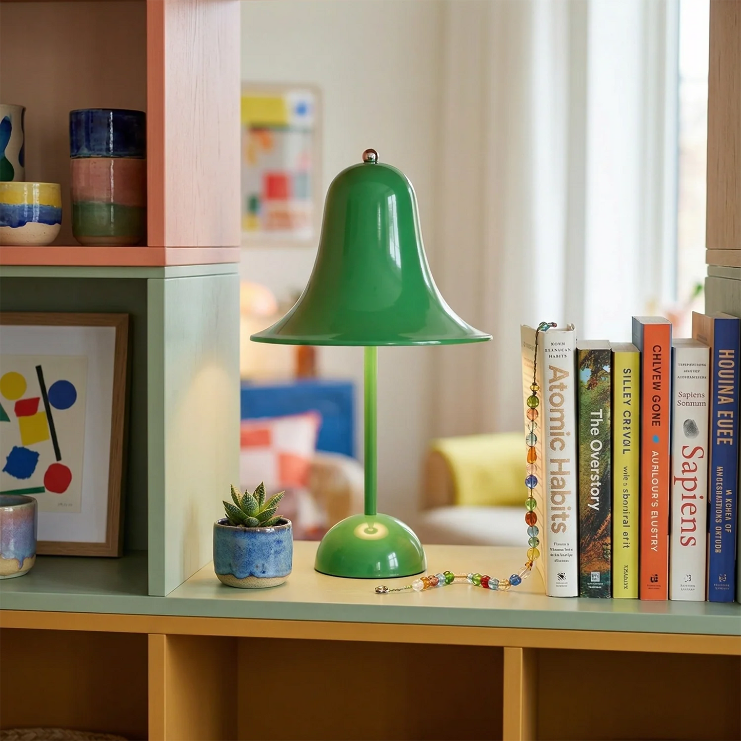 Danish "Bell" Portable Table Lamp