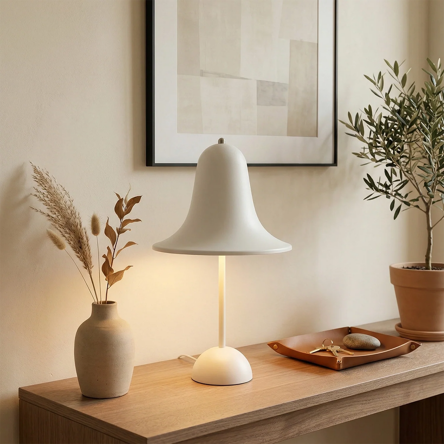 Danish "Bell" Portable Table Lamp