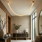 Dazzling Pearl Necklace Chandelier