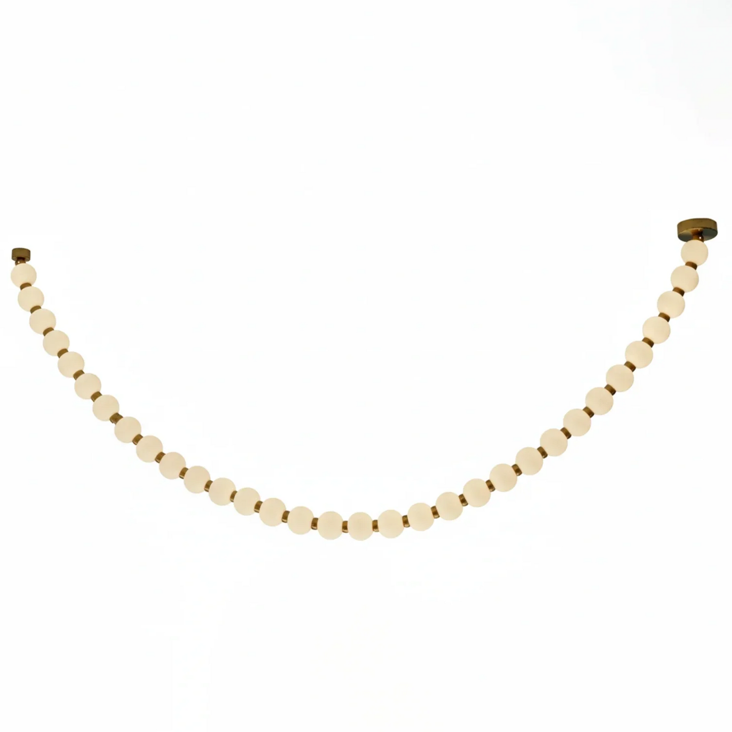 Dazzling Pearl Necklace Chandelier