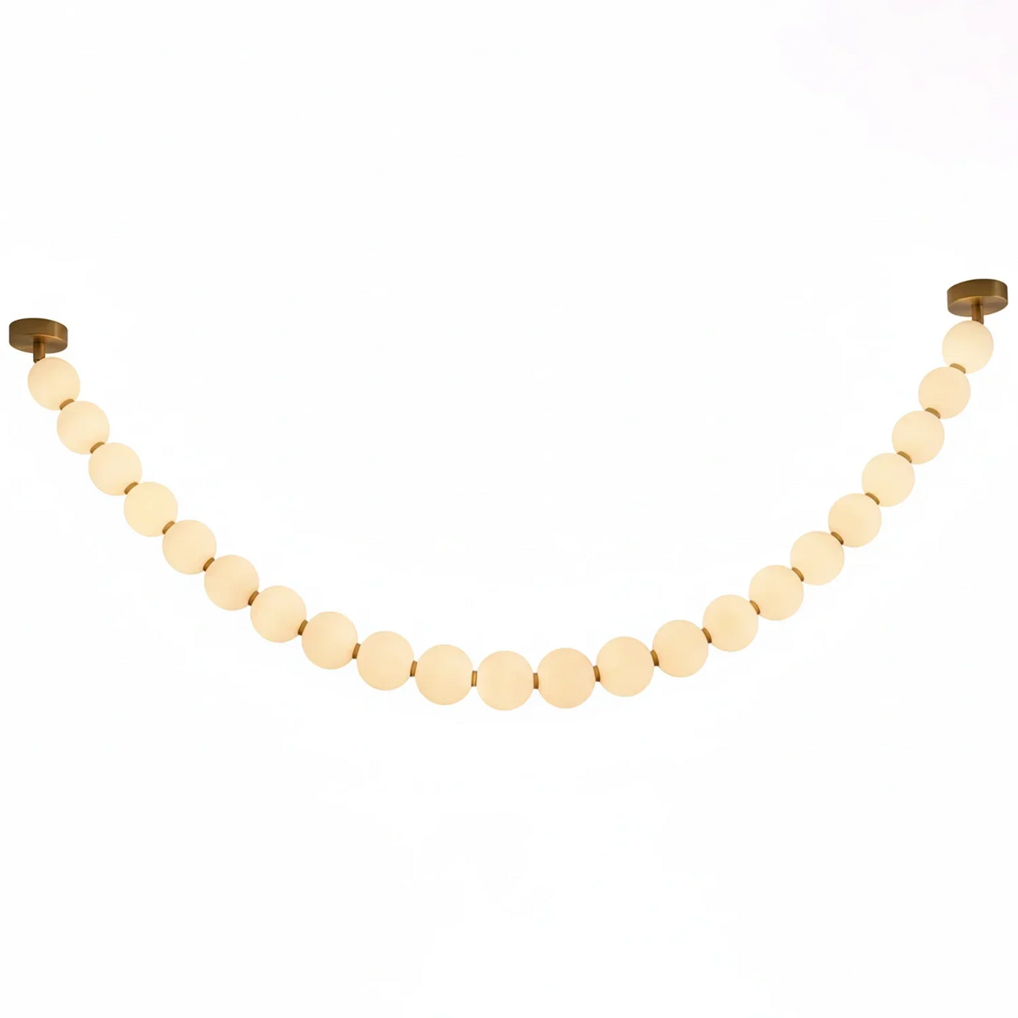 Dazzling Pearl Necklace Chandelier