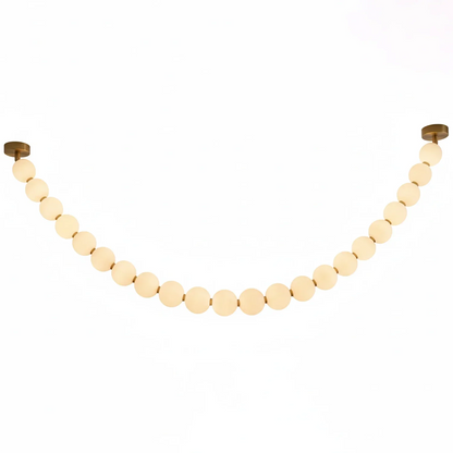 Dazzling Pearl Necklace Chandelier
