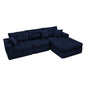 Corner Chaise L-Shaped Sectional Sofa Bed