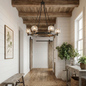 Demare Halo Crystal Ring Chandelier