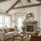 Demare Halo Crystal Ring Chandelier