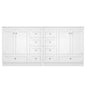 Shaker Free Standing Bathroom Vanity Cabinet & Sink, Soft Close Drawers, Soft Close Doors