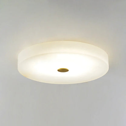 Disc Shaped Sophie Alabaster Ceiling Lamp