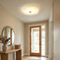 Disc Shaped Sophie Alabaster Ceiling Lamp