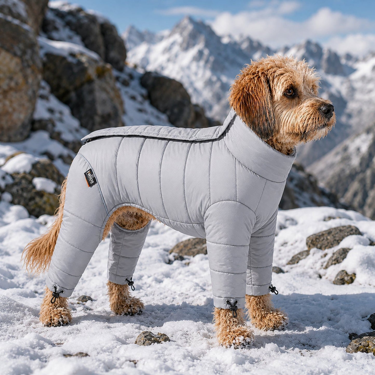 Dog Helios ® Thunder-crackle Adjustable and Reflective Full-Body Waded Winter Dog Jacket