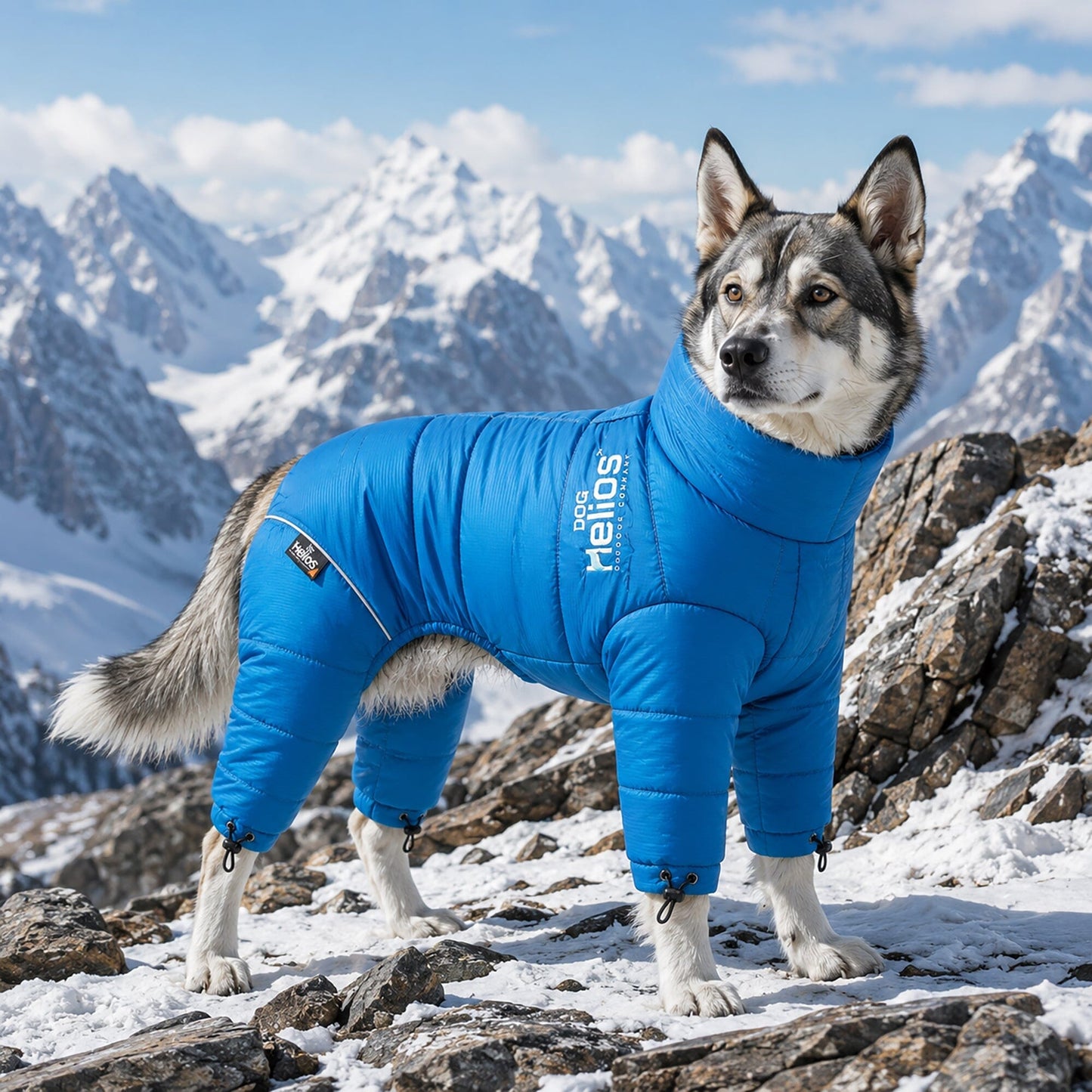 Dog Helios ® Thunder-crackle Adjustable and Reflective Full-Body Waded Winter Dog Jacket