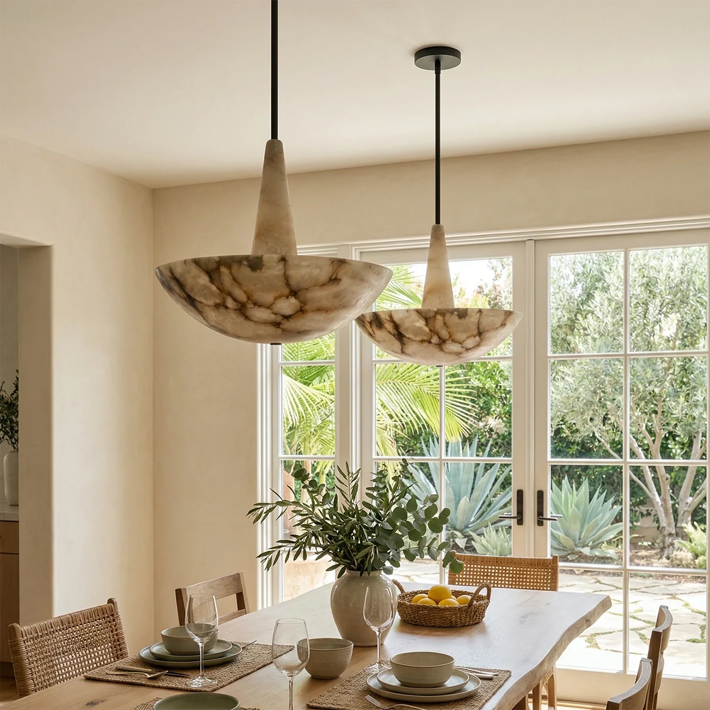 Domusic Alabaster Chandelier