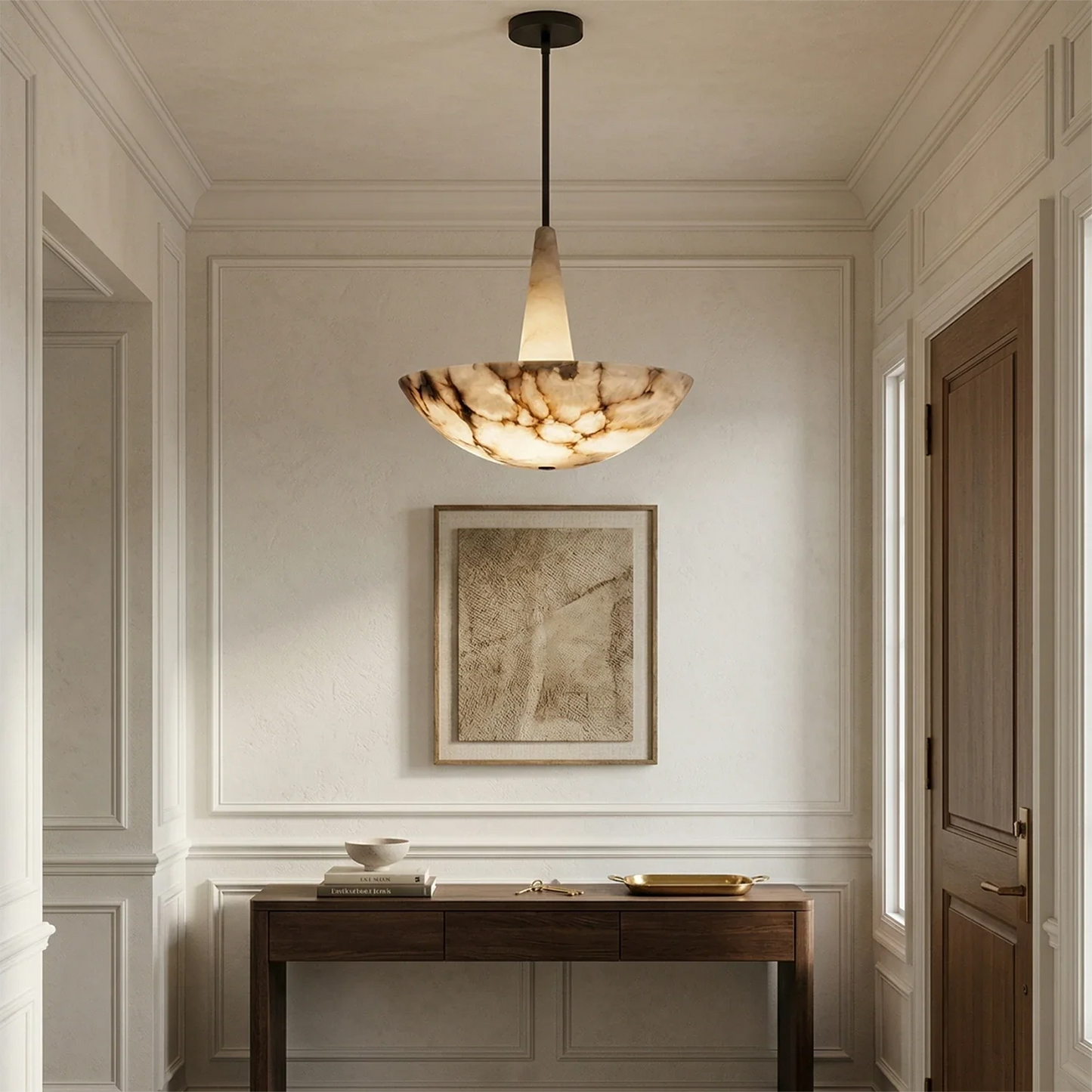 Domusic Alabaster Chandelier