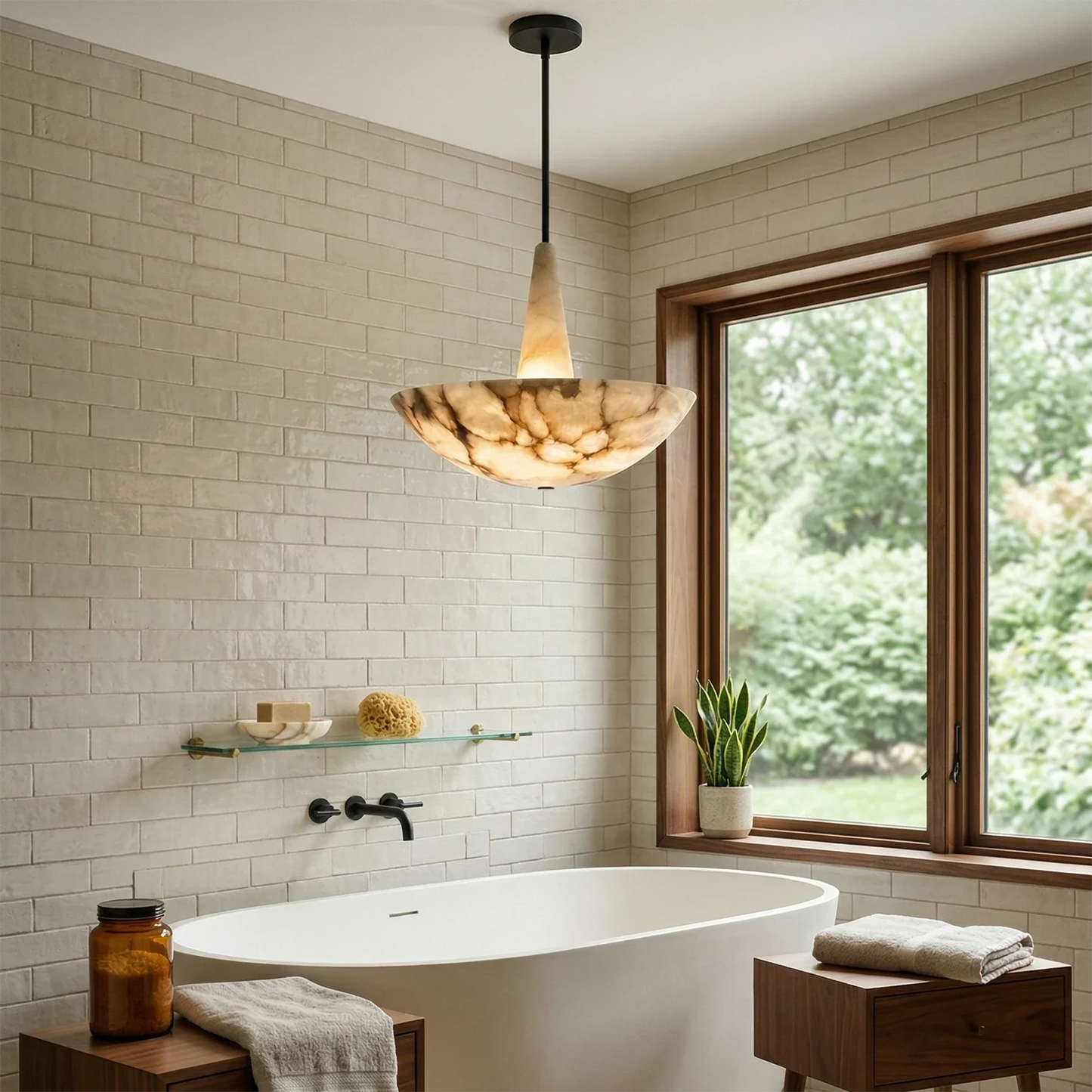Domusic Alabaster Chandelier