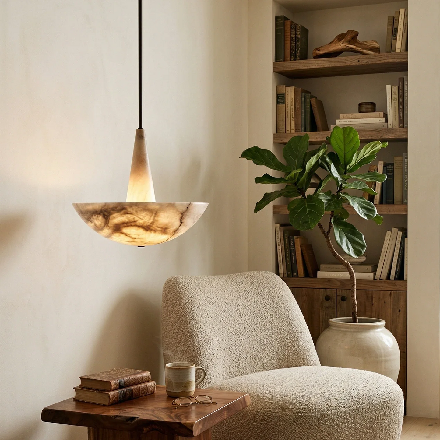 Domusic Alabaster Chandelier