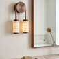Spiral Alabaster Wall Lamp