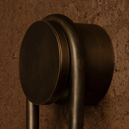 Spiral Alabaster Wall Lamp
