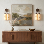 Spiral Alabaster Wall Lamp