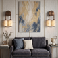 Spiral Alabaster Wall Lamp