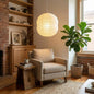 Akari Double Hemispherical Pendant Light