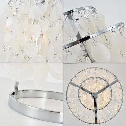 Double Layer Shell Table Lamp
