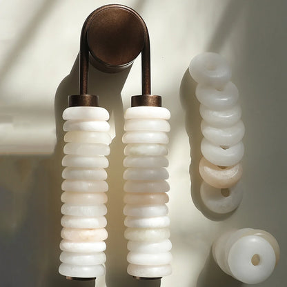 Spiral Alabaster Wall Lamp