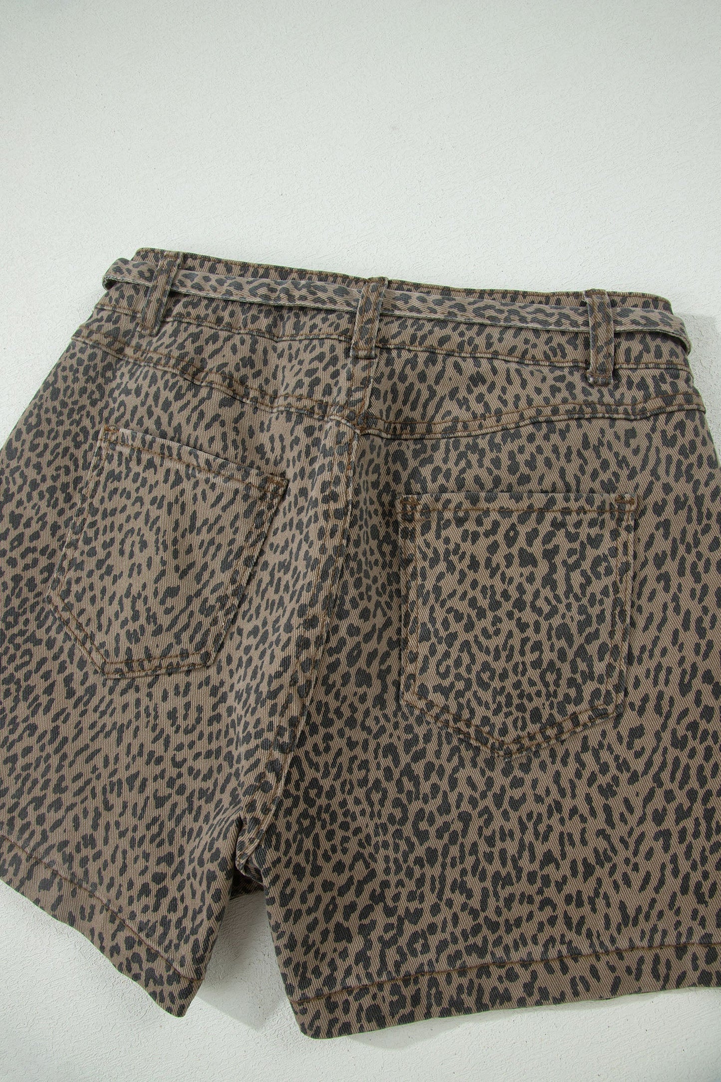 Faith Print Loose Shorts