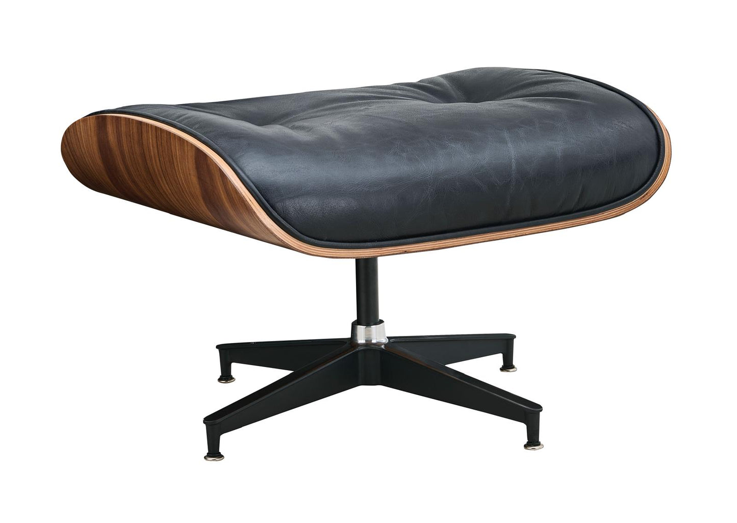 Luxury Lounge / Office Chair with Ottoman – Top Grain Leather