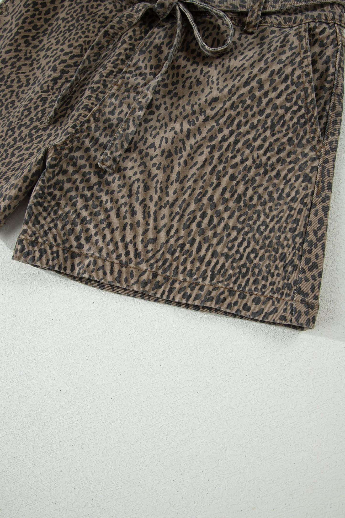 Faith Print Loose Shorts