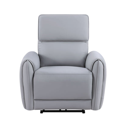 Jeromie - Power Motion Recliner With USB Port - Gray
