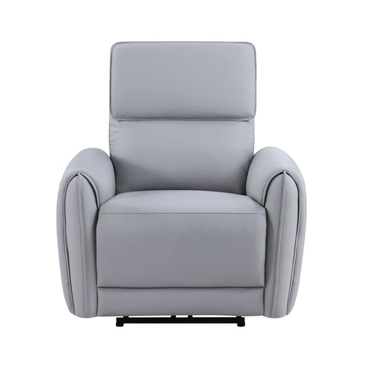 Jeromie - Power Motion Recliner With USB Port - Gray