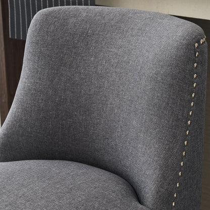 Upholstered Swivel Bar Stool