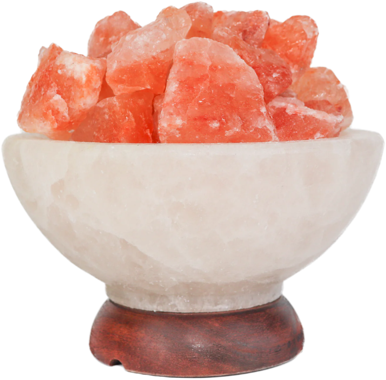 Himalayan Salt "Fire On Ice" Abundance Bowl 7"