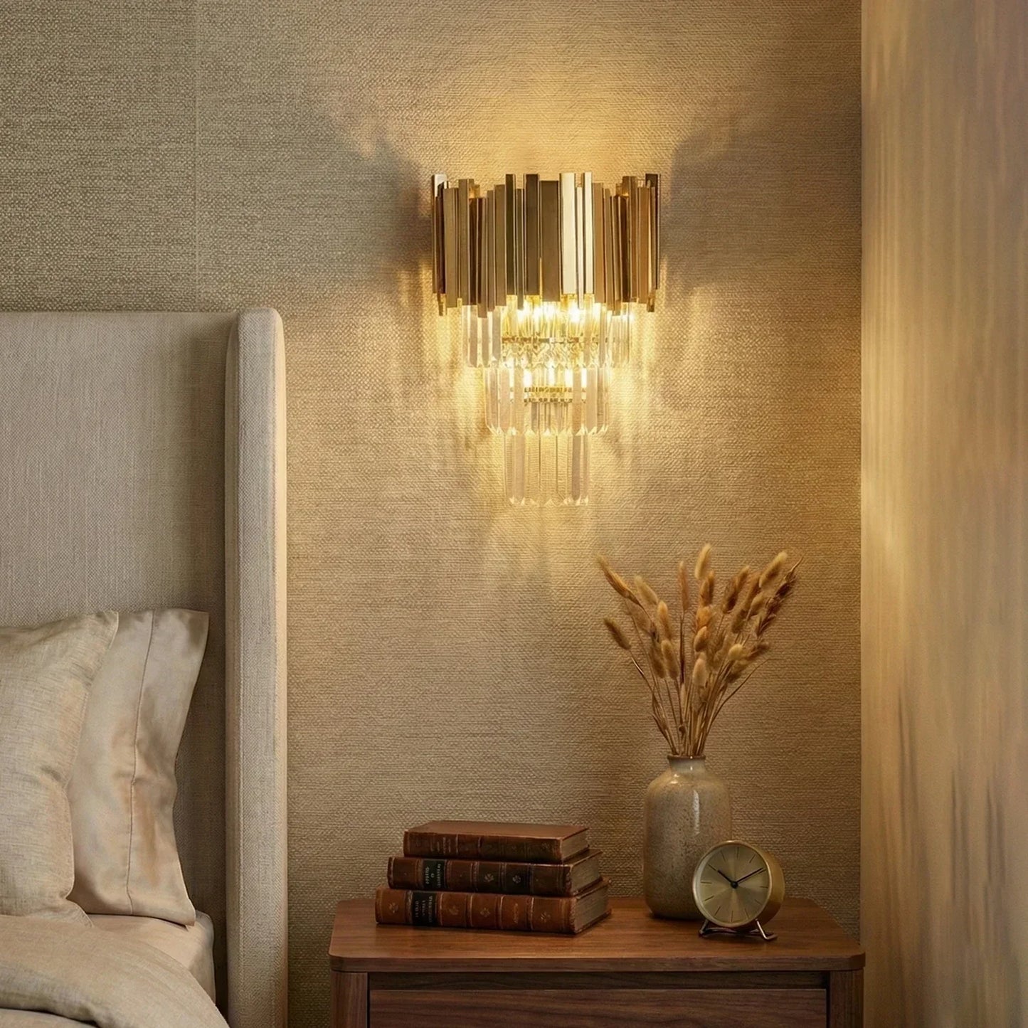 Empire Crystal Wall Lamp
