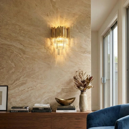 Empire Crystal Wall Lamp