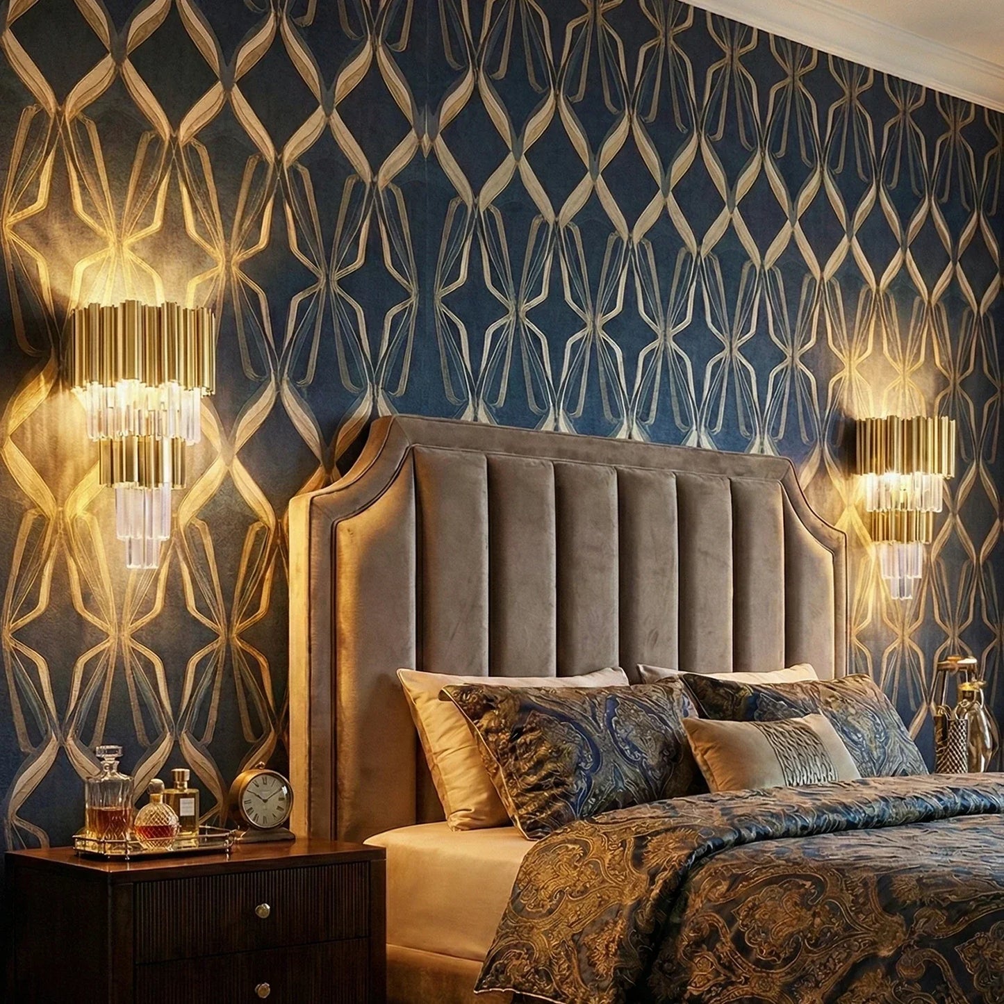 Empire Crystal Wall Lamp